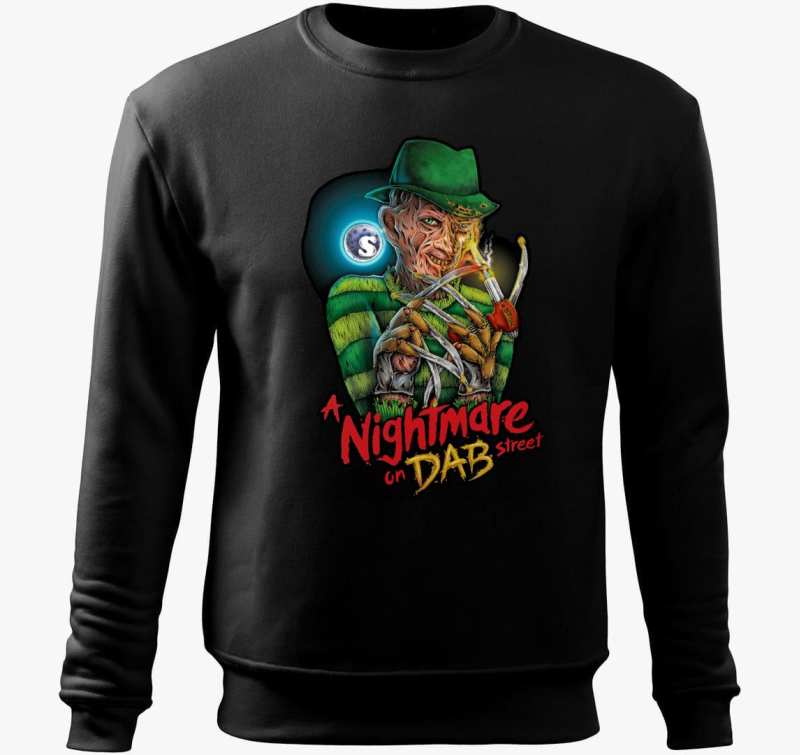 Nightmare on DAB Street pulover s kapuco