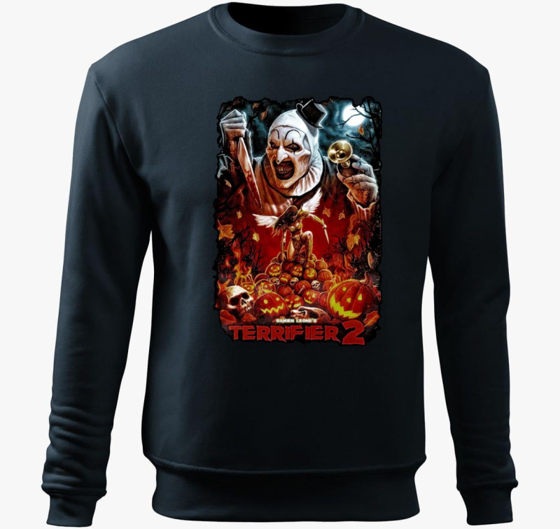 Terrifier Halloween pulover s kapuco