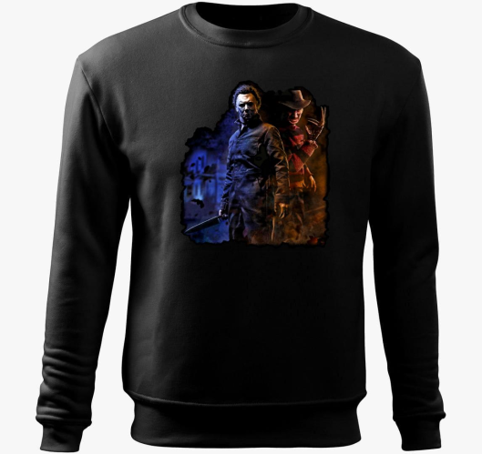 Michael Myers in Freddy Kruege...