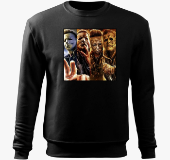 Michael Myers maszk pulover s kapuco