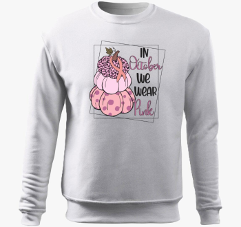 October pink pulover s kapuco