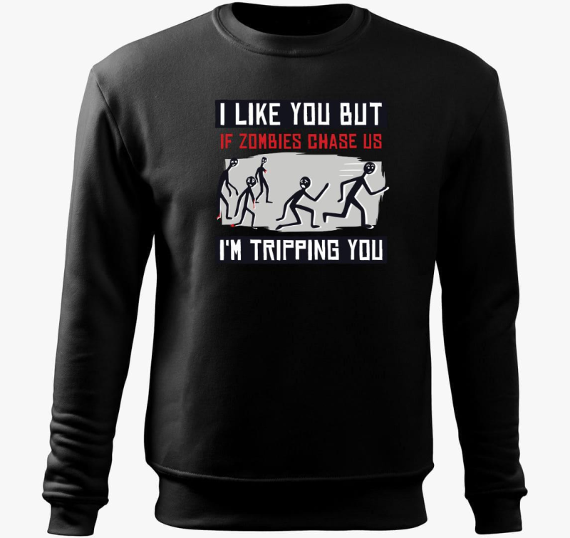 de ha zombik! pulover s kapuco