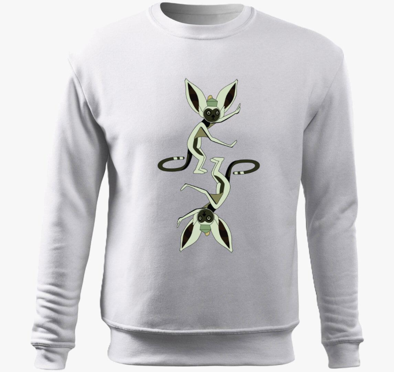 Momo dupla pulover s kapuco