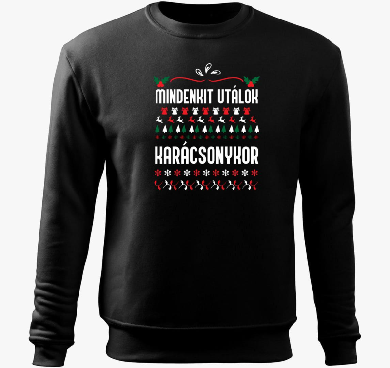 Mindenkit pulover s kapuco