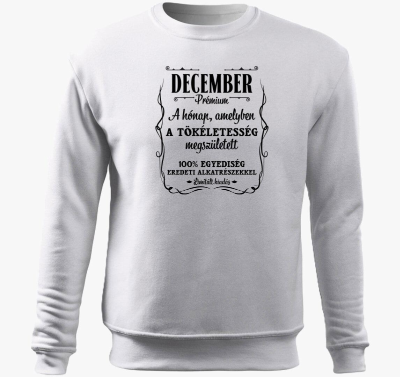 December amelyben pulover s kapuco