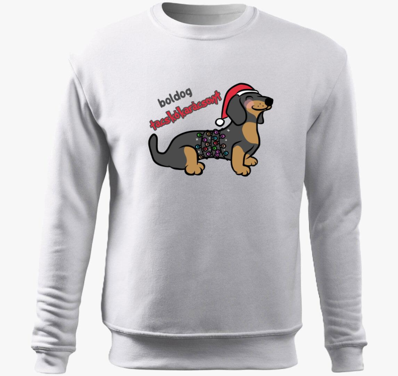 Boldog pulover s kapuco