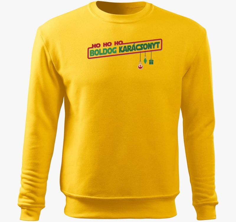 Hohoho Boldog pulover s kapuco