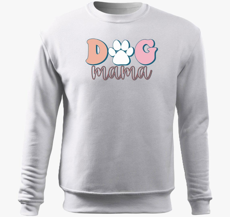 Dog Mama pasztell pulover s kapuco