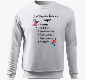 Učitelj pulover s kapuco