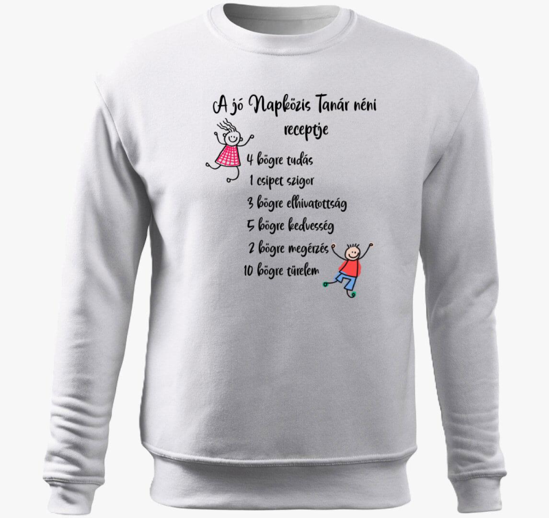 Učitelj pulover s kapuco