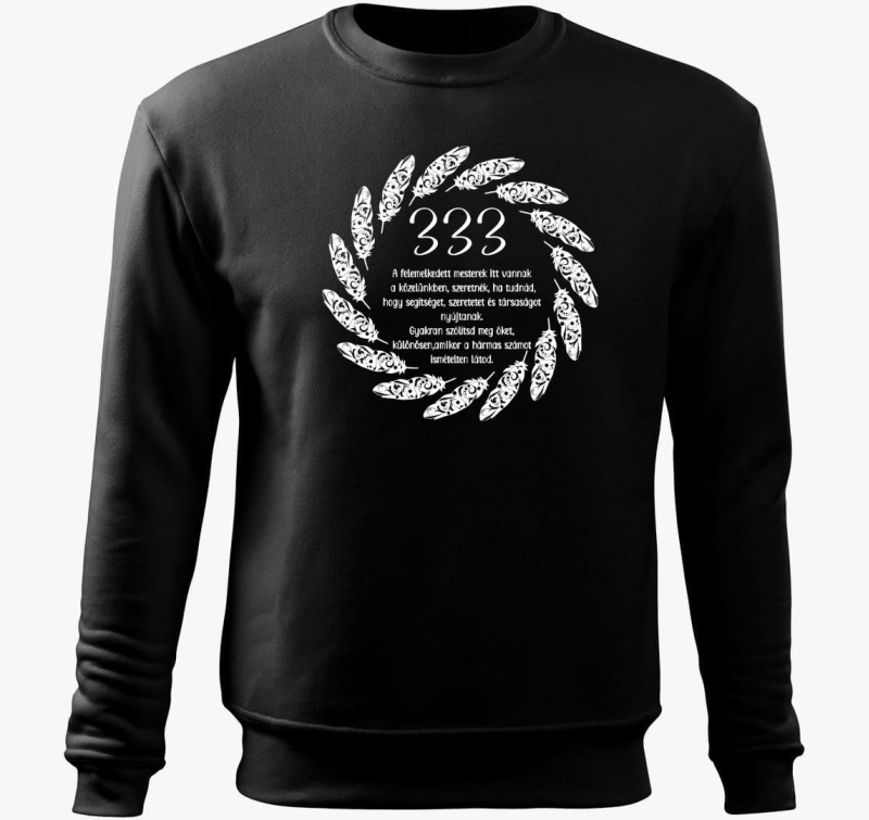 333 angyali pulover s kapuco