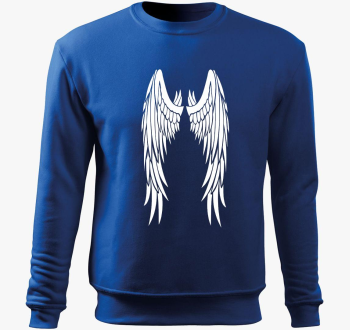 Bela pulover s kapuco