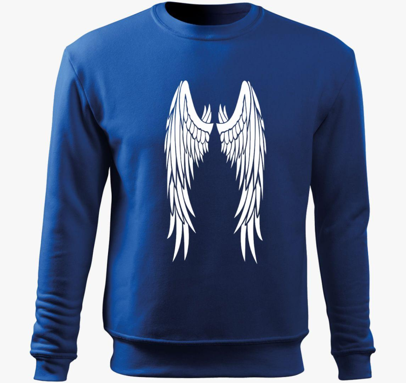 Bela pulover s kapuco