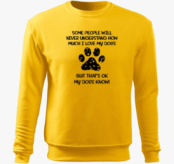 Szeretem pulover s kapuco