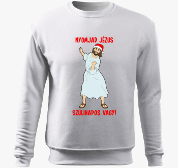 Nyomjad ali! pulover s kapuco