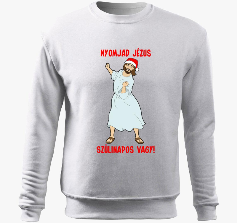 Nyomjad ali! pulover s kapuco