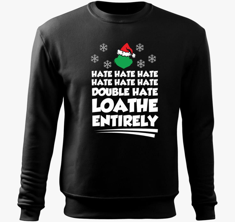 Grincs pulover s kapuco