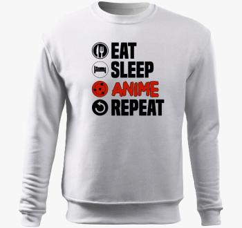 Eat sleep anime repeat pulover s kapuco