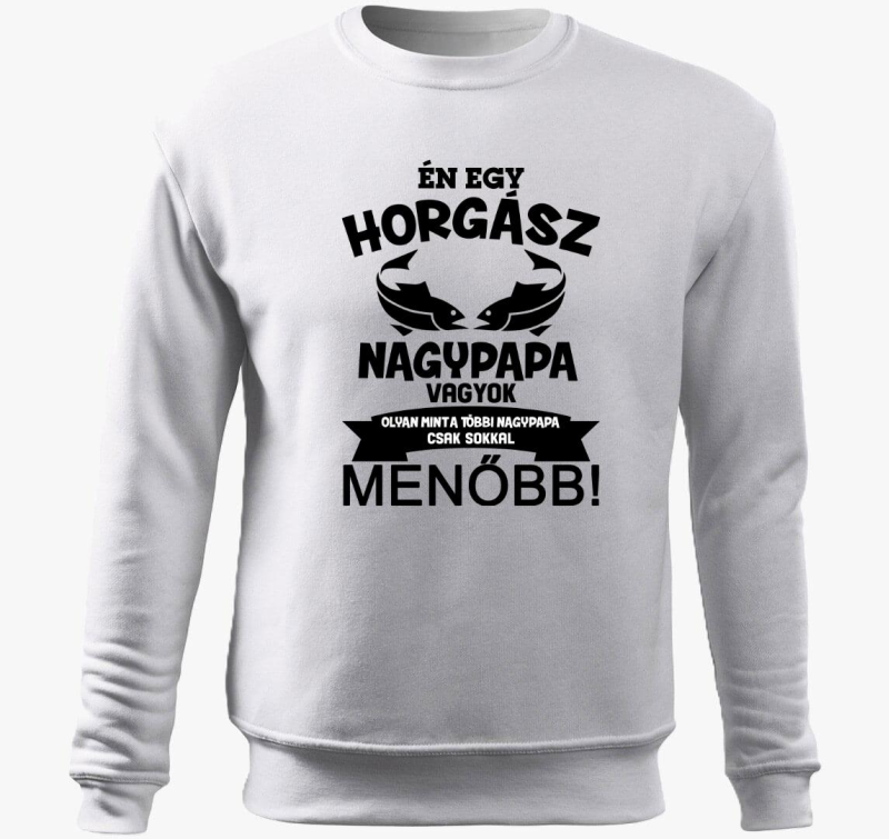 Ribič dedek pulover s kapuco