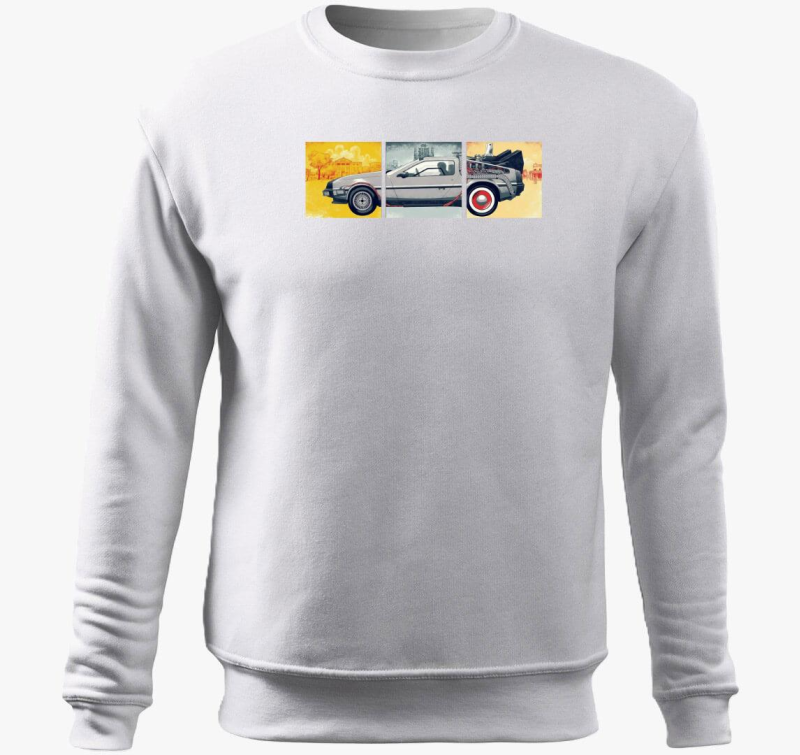 DeLorean pulover s kapuco