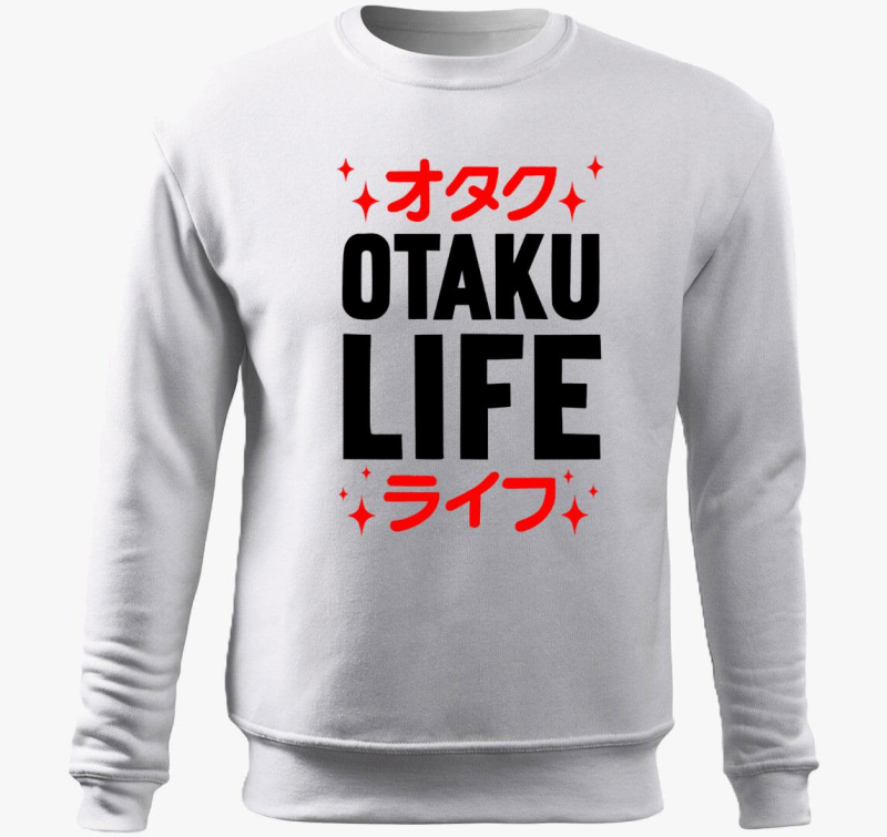Otaku Life pulover s kapuco