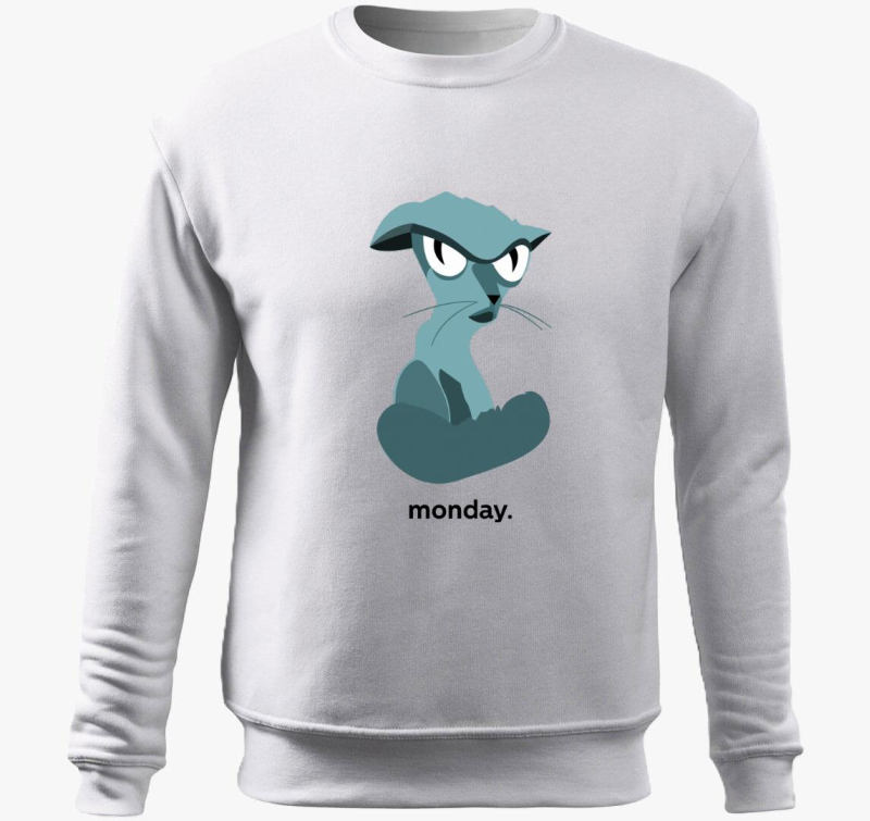 Morcos macska - pulover s kapuco