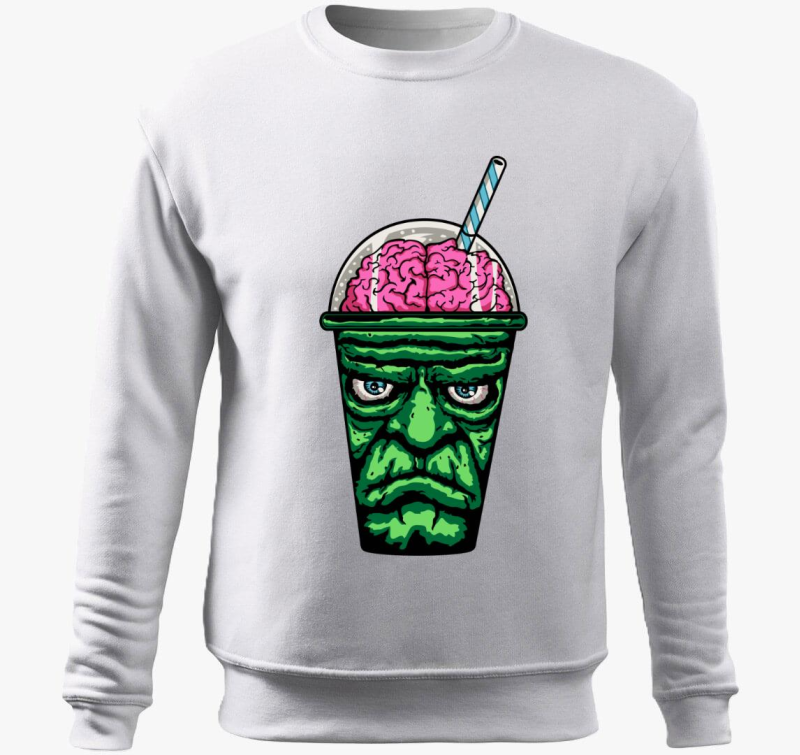 Zombis agyturmix pulover s kapuco