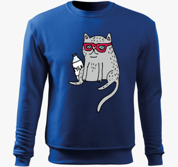 macska pulover s kapuco