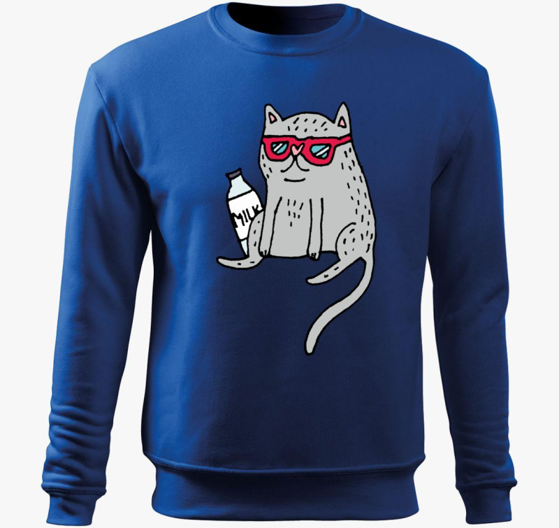 macska pulover s kapuco