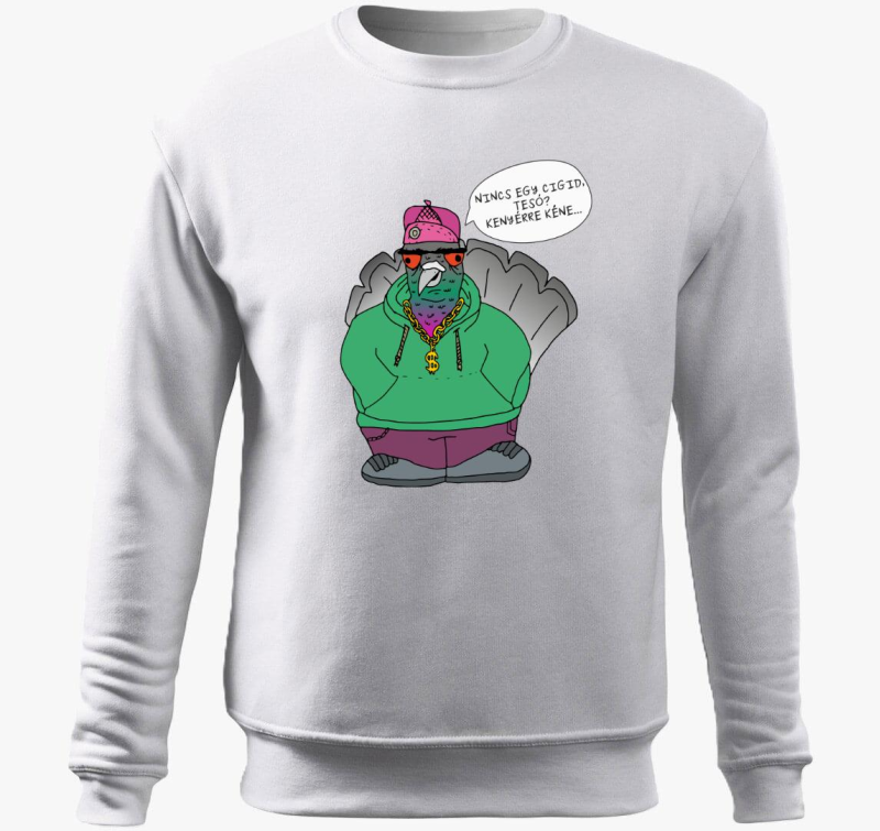 Galamb pulover s kapuco