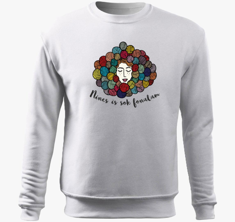 Nincs is sok fonalam pulover s kapuco