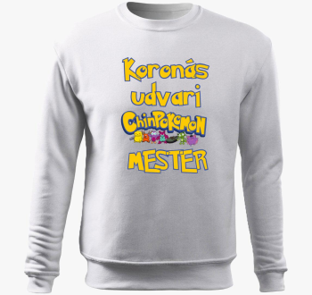 Udvari Chinpoko Mester pulover s kapuco