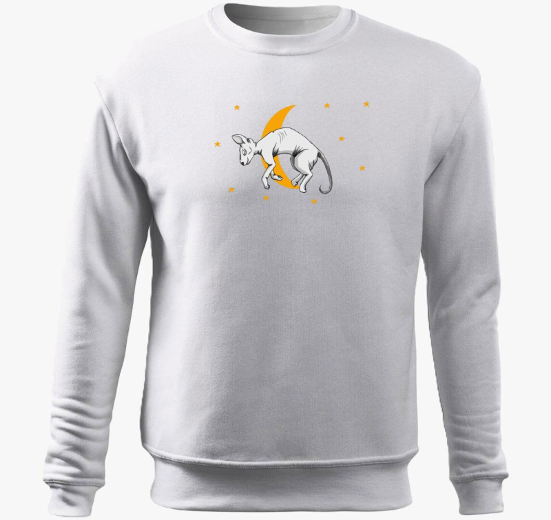 Szfinx macska pulover s kapuco