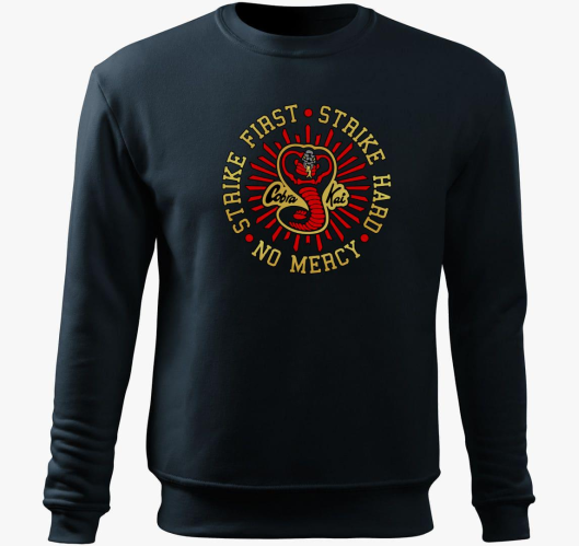 Cobra Kai pulover s kapuco