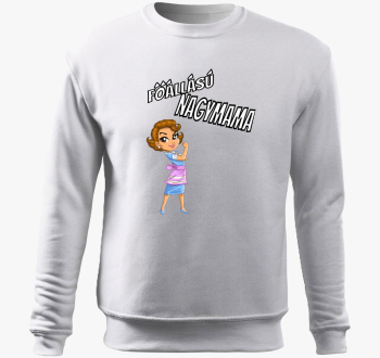 babica pulover s kapuco