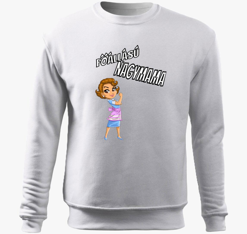 babica pulover s kapuco