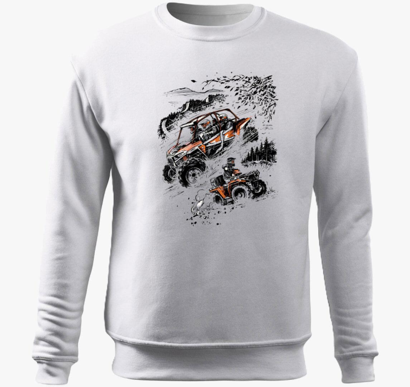 Quados pulover s kapuco