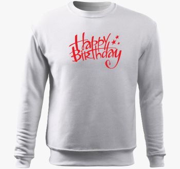 Happy Birthday pulover s kapuco