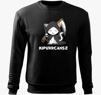 macska pulover s kapuco