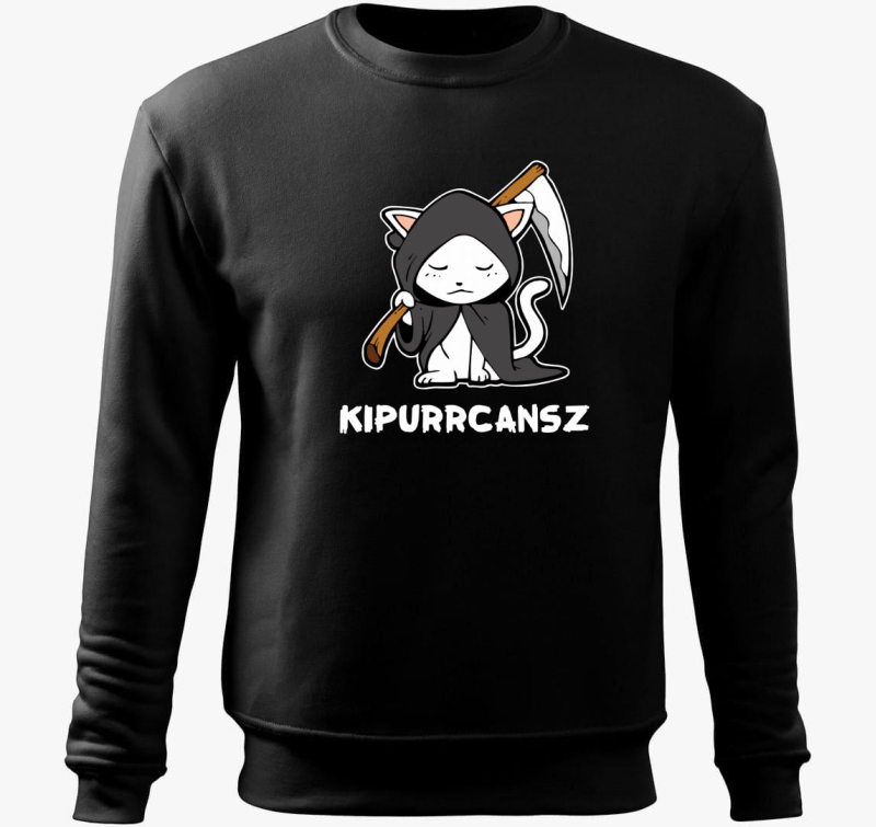 macska pulover s kapuco