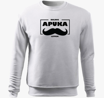 Boldog apuka lettem pulover s kapuco