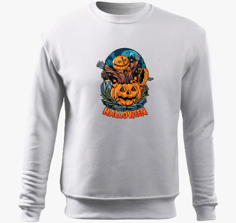 halloweeni pulover s kapuco