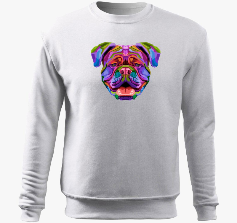 Bulldogos pulover s kapuco