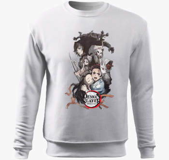 Demon Slayer Anime pulover s kapuco