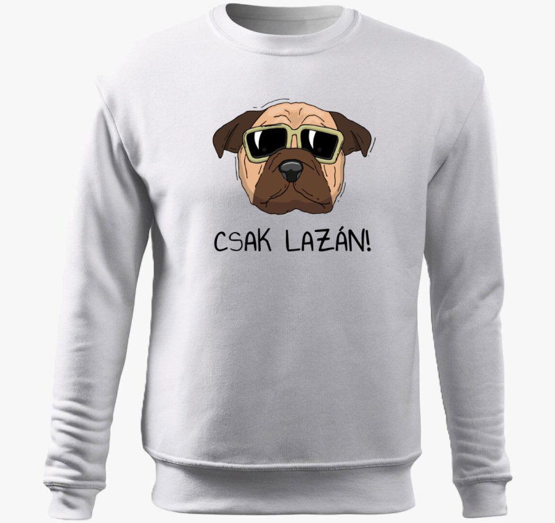 Laza kutya pulover s kapuco