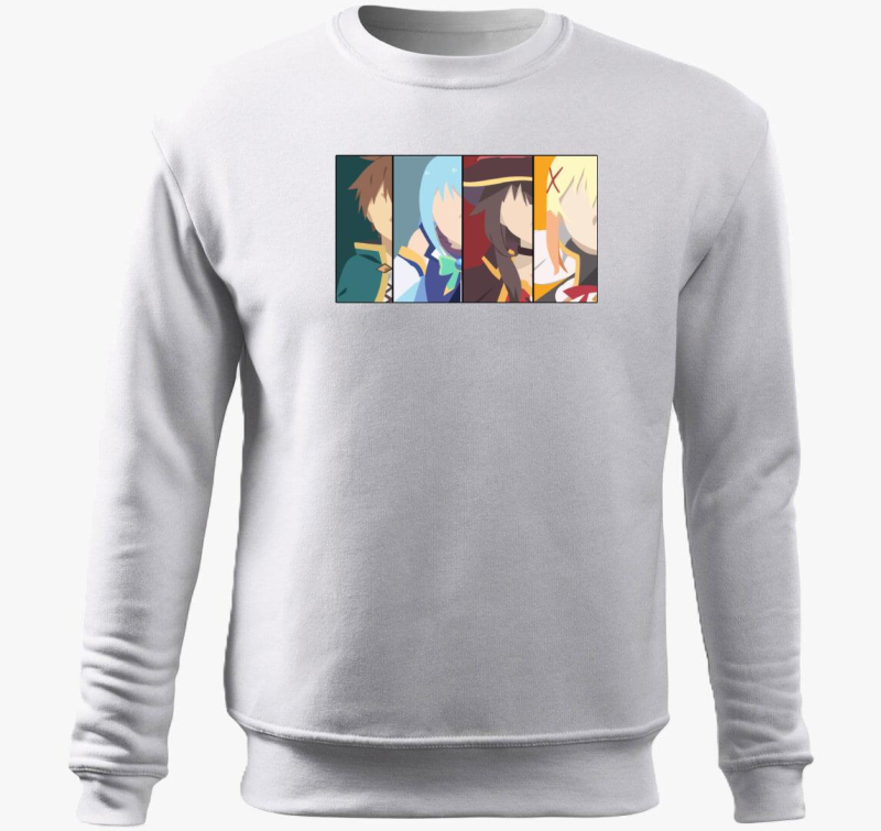 Konosuba karakterek pulover s kapuco