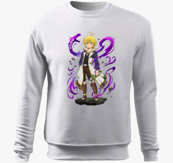 Meliodas anime pulover s kapuco