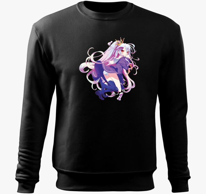 No Game No Life Shiro pulover s kapuco