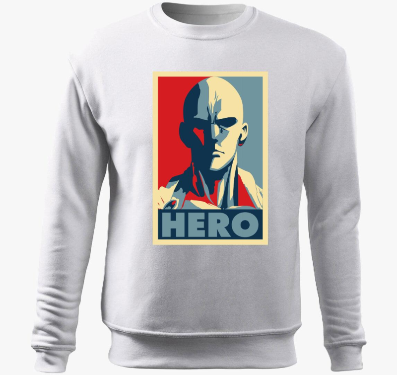 One Punch Man HERO pulover s kapuco