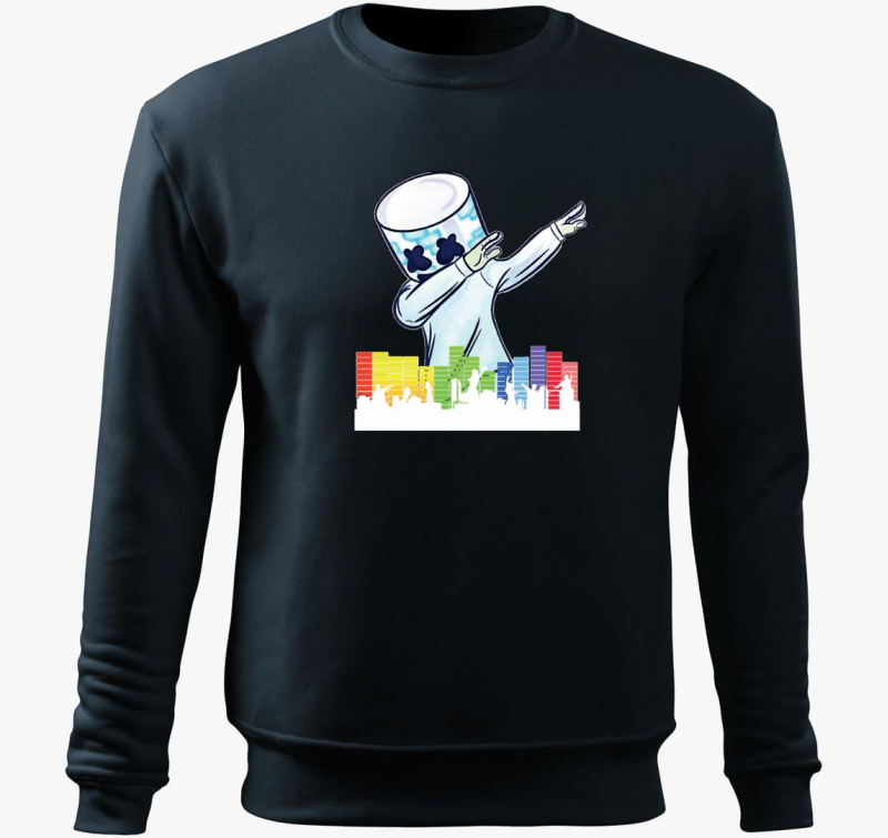 Marshmello dab pulover s kapuco